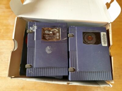 6 x Zip Drives And Various SCSI Leads And Items In Used Condition.