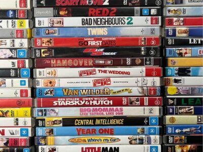 75 x Comedy DVD Bundle Cheap At Only 50 Cents Each