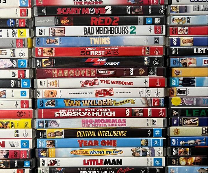 75 x Comedy DVD Bundle Cheap At Only 50 Cents Each