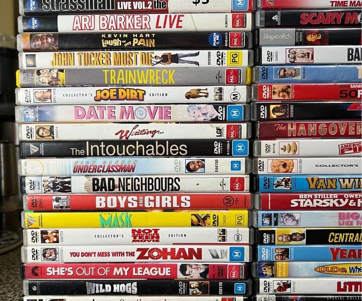 75 x Comedy DVD Bundle Cheap At Only 50 Cents Each