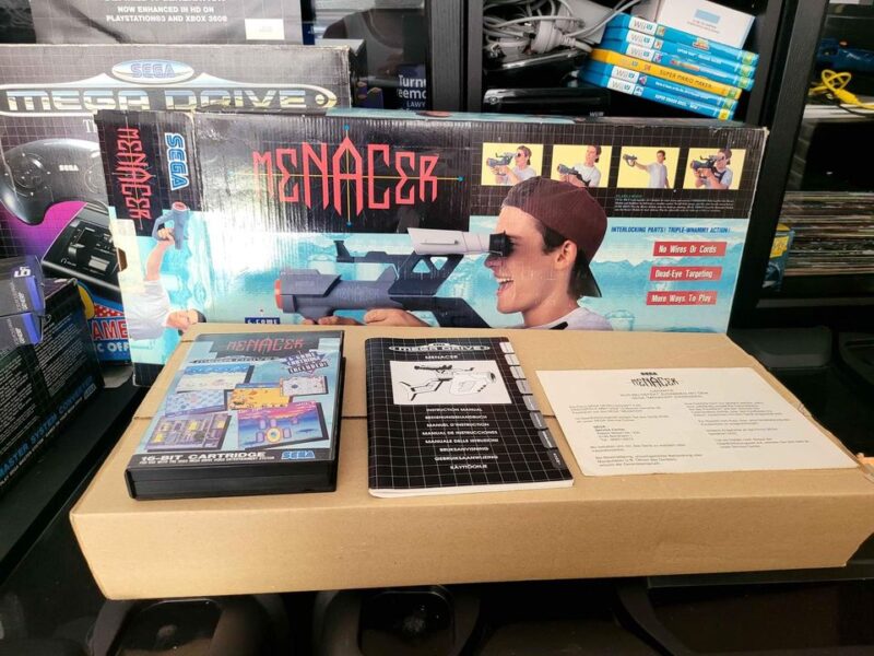 Rare Boxed Sega Megadrive, Games And Accessories Pack.