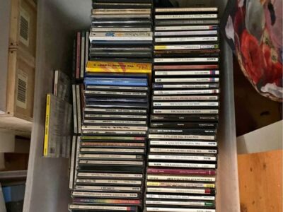 400+ CDs, Mix Of Genres, Can Seperate Or Sold As Whole Lot.