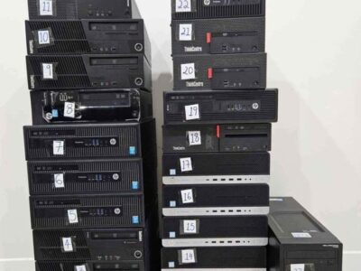 Core i Office and Home Desktop PCs Bulk Lot, Fresh Windows 10 Installed.