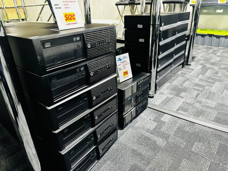 Efficient Desktops - Suited for Home & Office Needs - Refurbished With Warranty.