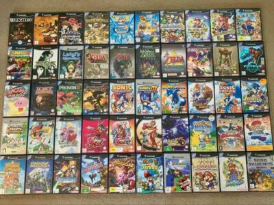 GameCube Collection - 2 Systems Plus 129 Games All With Manuals.