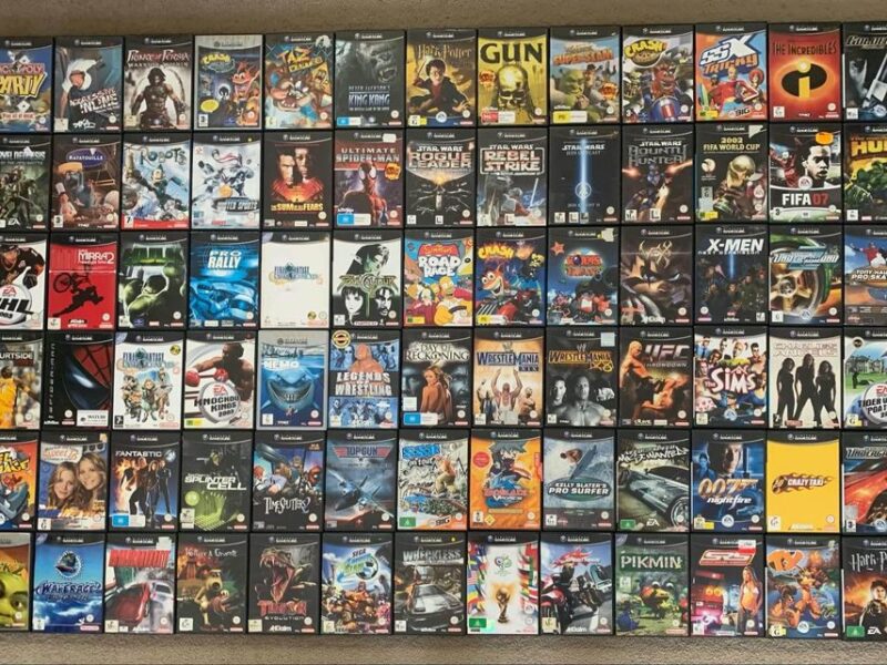 GameCube Collection - 2 Systems Plus 129 Games All With Manuals.