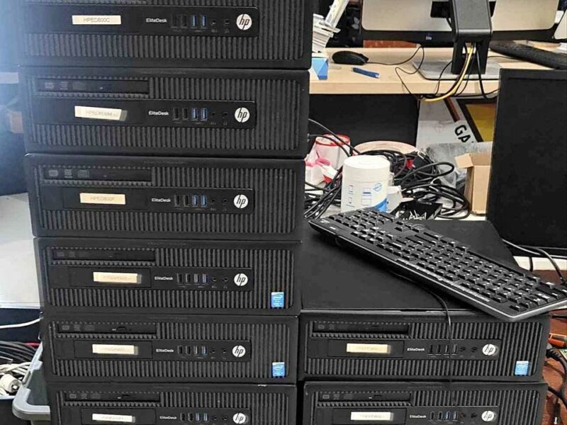 HP desktop SFF PCs i5, 8-16gb ram, 240-500gb HDDs, Tested & Working.