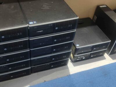 HP desktop SFF PCs i5, 8-16gb ram, 240-500gb HDDs, Tested & Working.