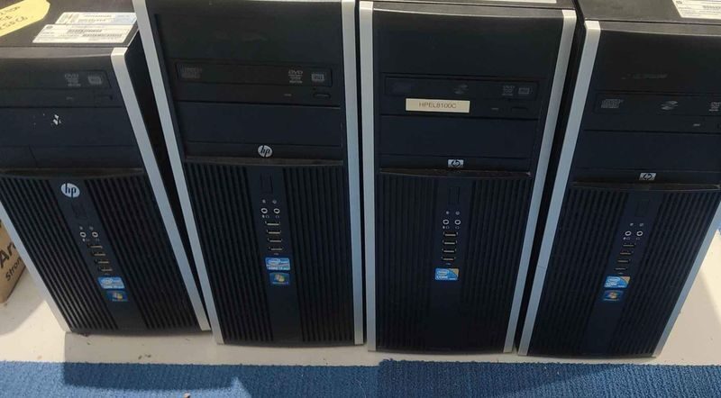 HP desktop SFF PCs i5, 8-16gb ram, 240-500gb HDDs, Tested & Working.