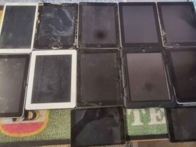 Ipad And Samsung Tablets Bulk Lot Broken Units For Parts Or Repair