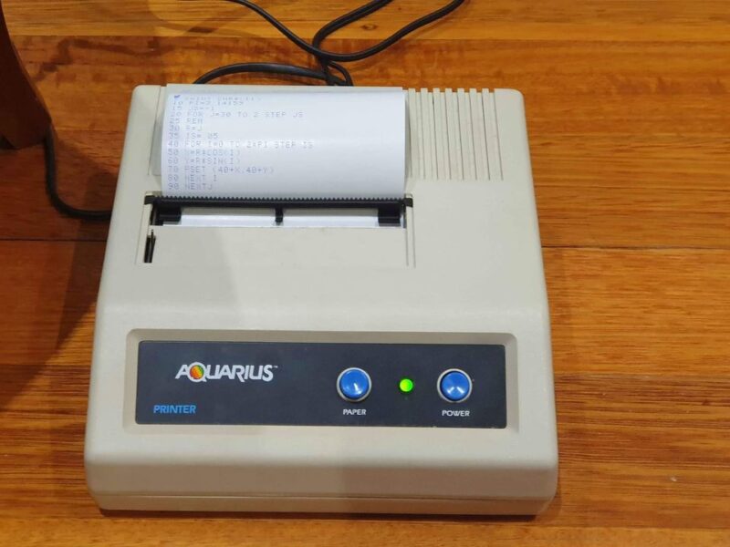 Mattel Aquarius Vintage Home Computer With Games And Accessories.