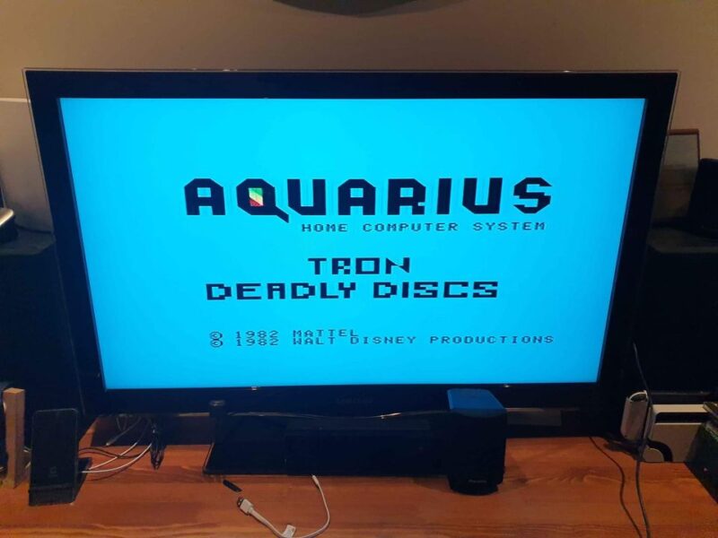 Mattel Aquarius Vintage Home Computer With Games And Accessories.