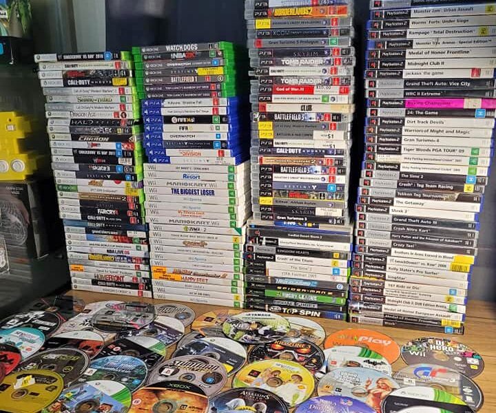 Mixed Bulk Video Game Bundle - 178 Games