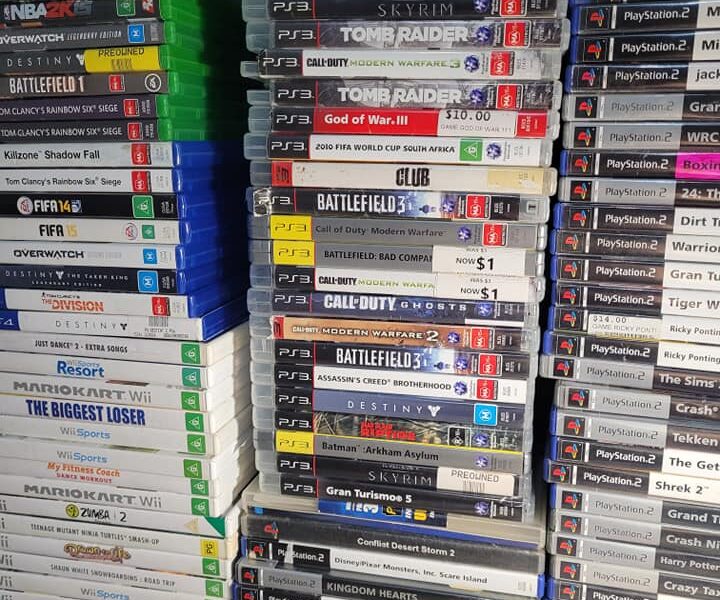 Mixed Bulk Video Game Bundle - 178 Games