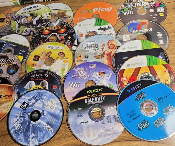 Mixed Bulk Video Game Bundle - 178 Games