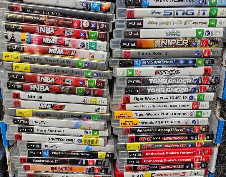 Playstation 3 Video Games, Top Titles And In Excellent Condition.