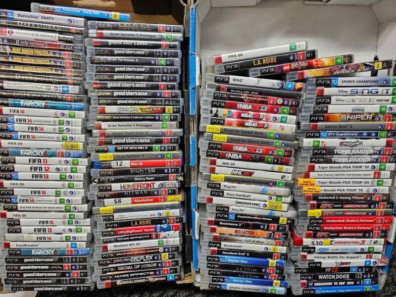 Playstation 3 Video Games, Top Titles And In Excellent Condition.