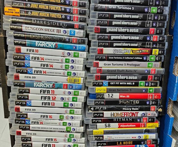 Playstation 3 Video Games, Top Titles And In Excellent Condition.