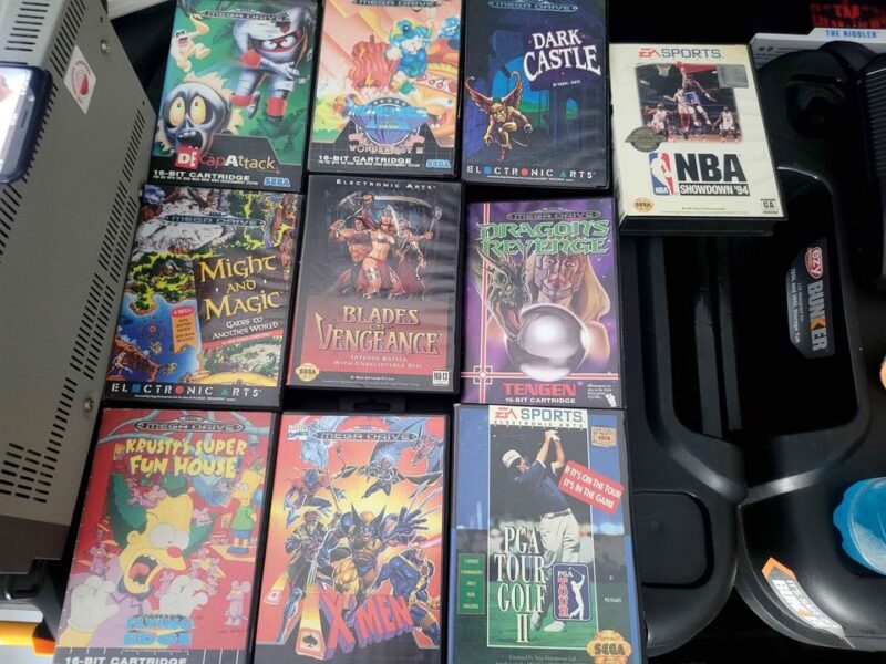 Sega Megadrive II With Mega CD II - 24 Mega CD Games + 24 Megadrive Games.