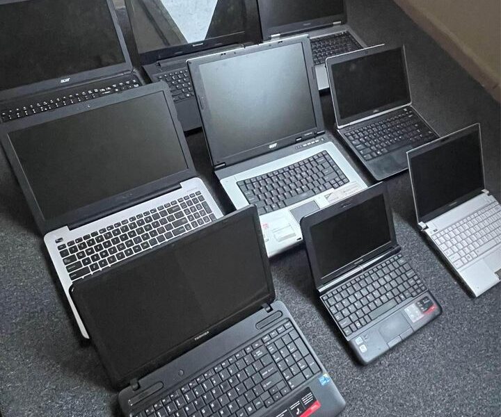 Bulk Lot Of 11 X Assorted Laptops, Various Conditions, Many Top Brands.