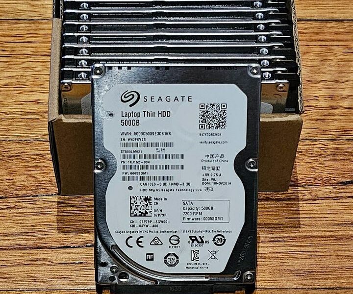 Bulk 2.5 SATA Laptop HDDs 500GB - Tested And Working Condition.