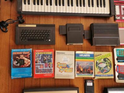 Lot Of Intellivision Vintage Video Games, Consoles And Accessories Bulk Lot.