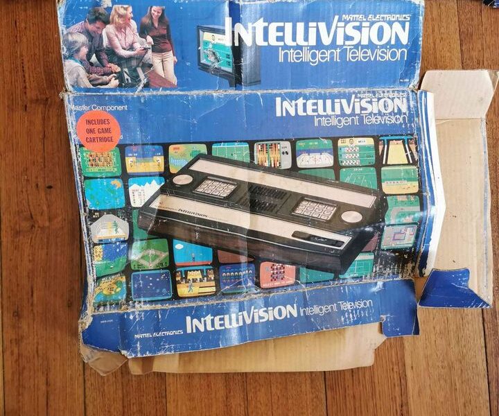 Lot Of Intellivision Vintage Video Games, Consoles And Accessories Bulk Lot.